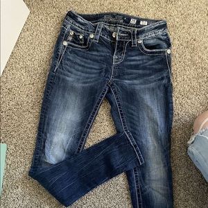 Dark Wash Miss Me Jeans Skinny